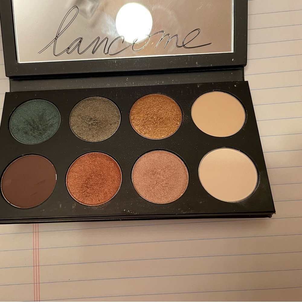 Lancôme -3 palettes 8 Eyeshadow palette, 1 quad 1 color corrector kit.Never used